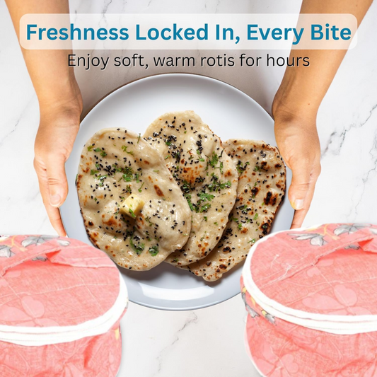 Hot Chapatti Washable Cotton Cloth Casserole Box