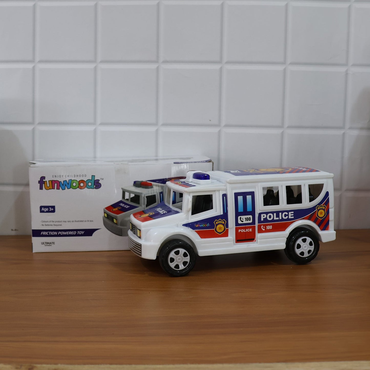 Funwoods Police Van Toy - (1 Pc)