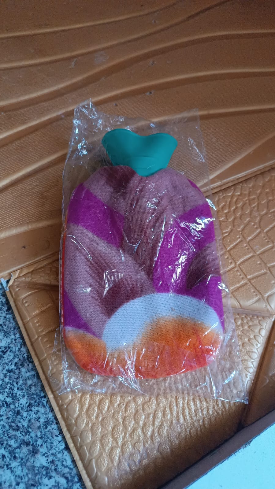 Rubber Water Bag with Cover