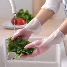 Small Size Reusable Household Cleaning Gloves (1 Pair)