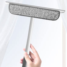 2-in-1 Window Glass Cleaning Wiper with Microfiber Pad