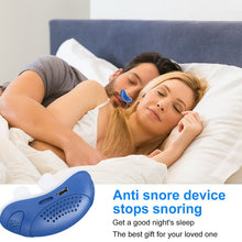 Rechargeable Electronic Anti-Snoring Device with Air Purifier Function (1 Pc)